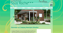 Desktop Screenshot of campingsousroche.com